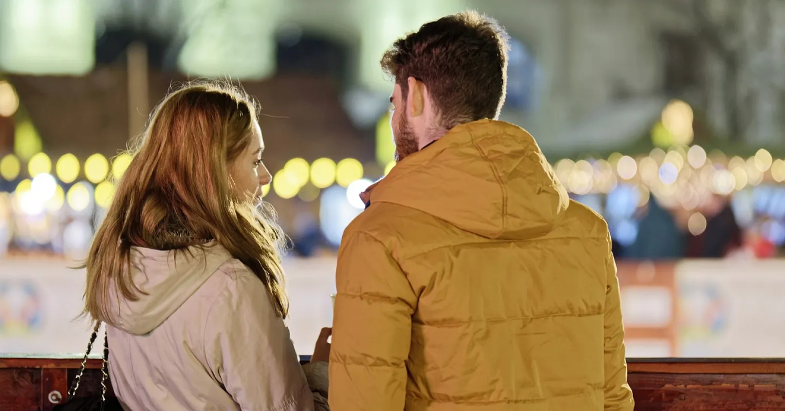 Couple engaged in a heartfelt conversation, practicing how to validate each other's feelings