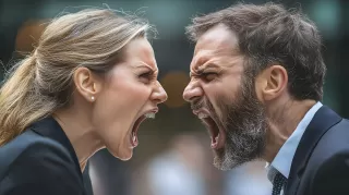 Person reflecting on emotional behavior and meaning connected to signs a colleague sees you as a threat rather