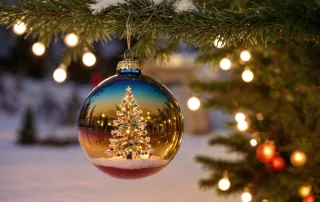 Individual seeking emotional support amidst family judgment during Christmas gatherings