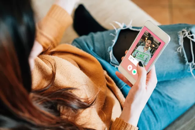 Individual contemplating self-esteem challenges linked to dating apps and relationship signals