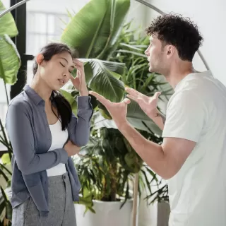 Individual showing blunt communication, capturing the essence of understanding human behavior and relationships