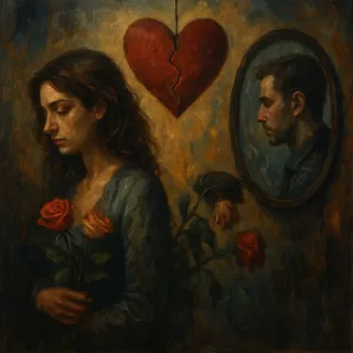 Person reflecting on uncertainty in a relationship connected to my partner is secretly resentful towards me