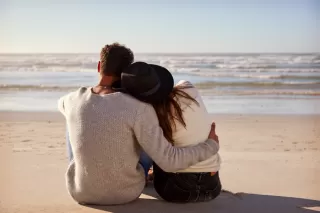 Couple discussing expectations to foster accountability in their relationship