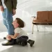 Parent engaging in a hobby, modeling a fulfilling life for their kids