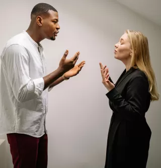 Person reflecting on uncertainty in a relationship connected to i feel overwhelmed during arguments with my partner