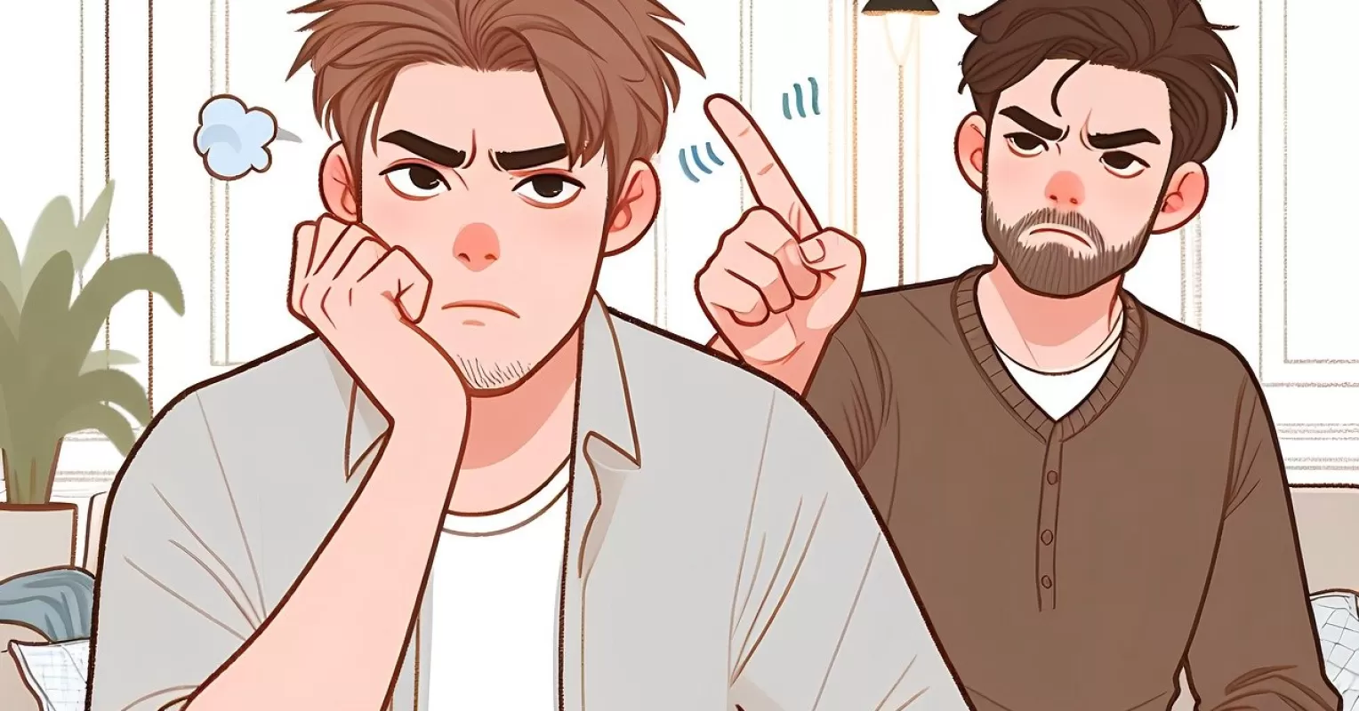 Couple discussing frustrations to express anger in a respectful manner