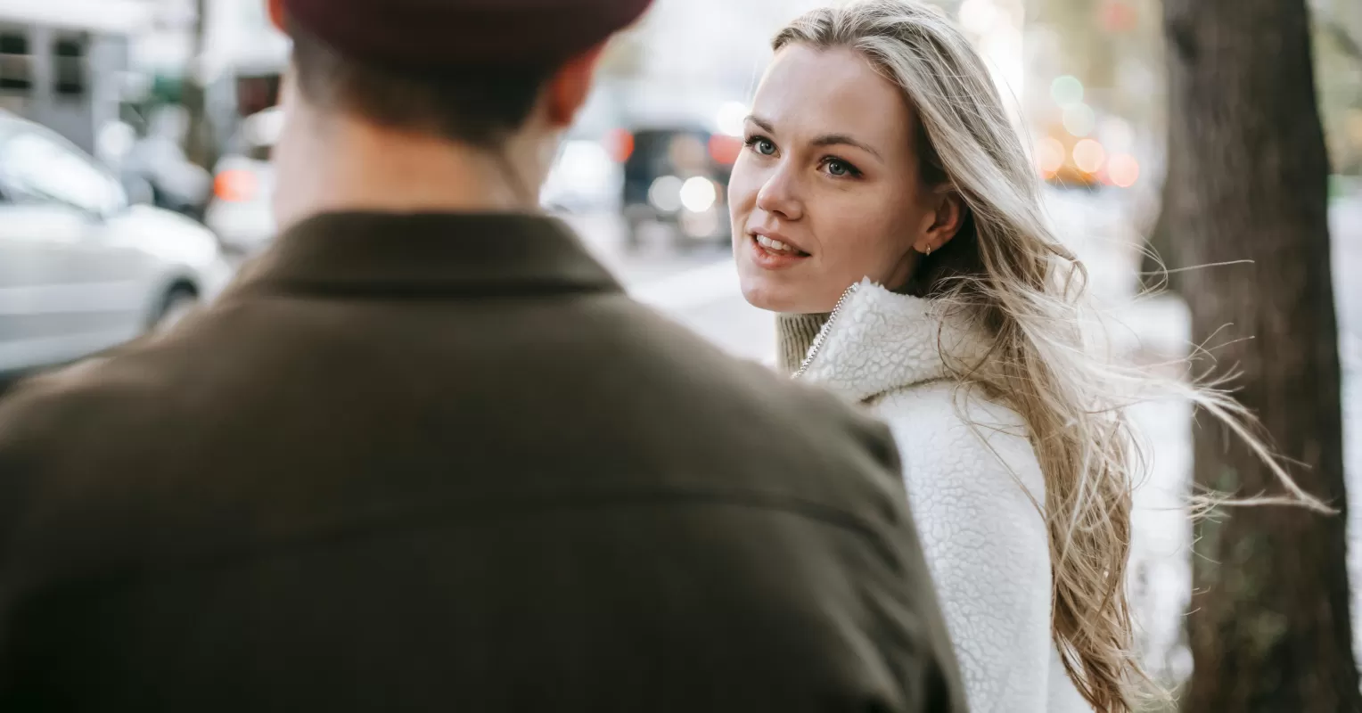 Person reflecting on emotional behavior and meaning connected to what causes love at first sight