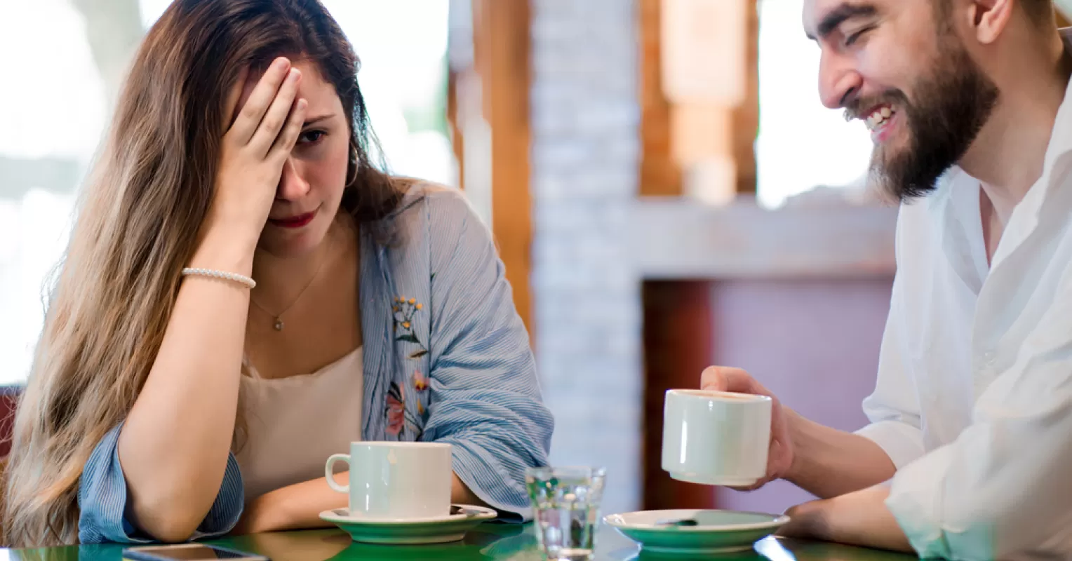 Person reflecting on emotional behavior and meaning connected to i feel the ick but still want to stay