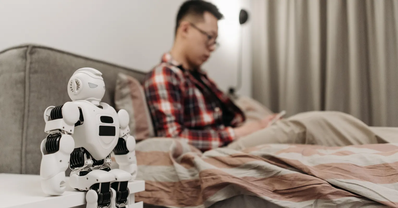 Person reflecting on emotional behavior and meaning connected to i prefer talking to ai over people