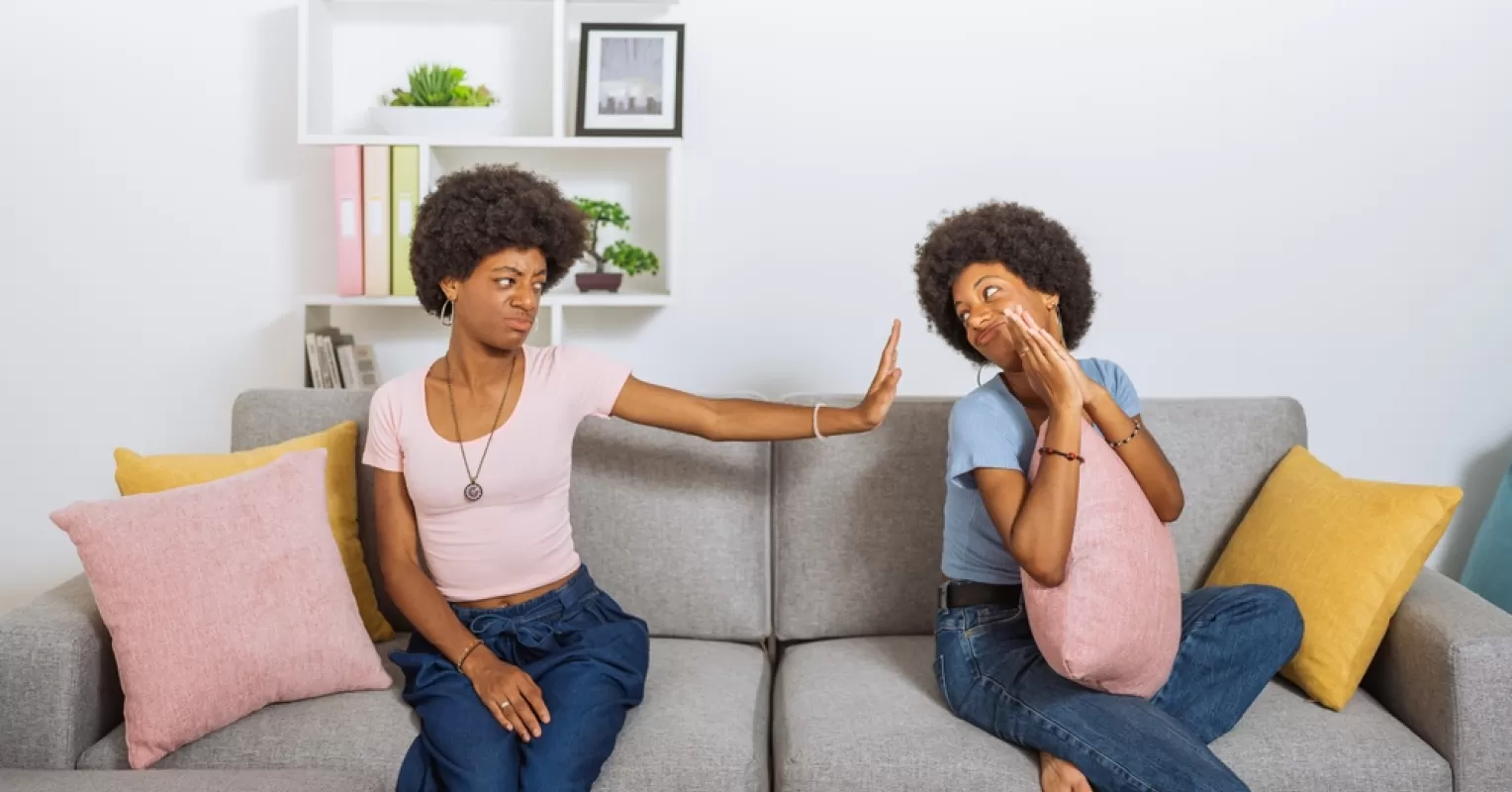 Twin siblings feeling emotional disconnect while trying to understand each other's distance
