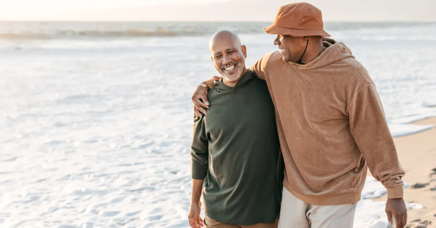 Couple discussing relationship signals while exploring non-monogamous arrangements together