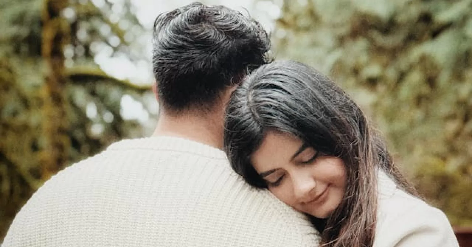 Couple communicating openly to break down emotional barriers in their relationship