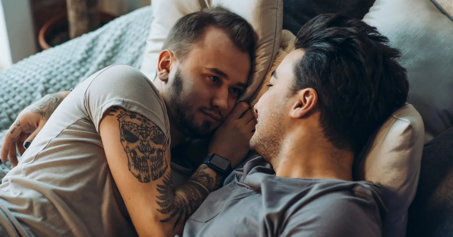 Individual feeling insecure while observing partner's casual interactions with others