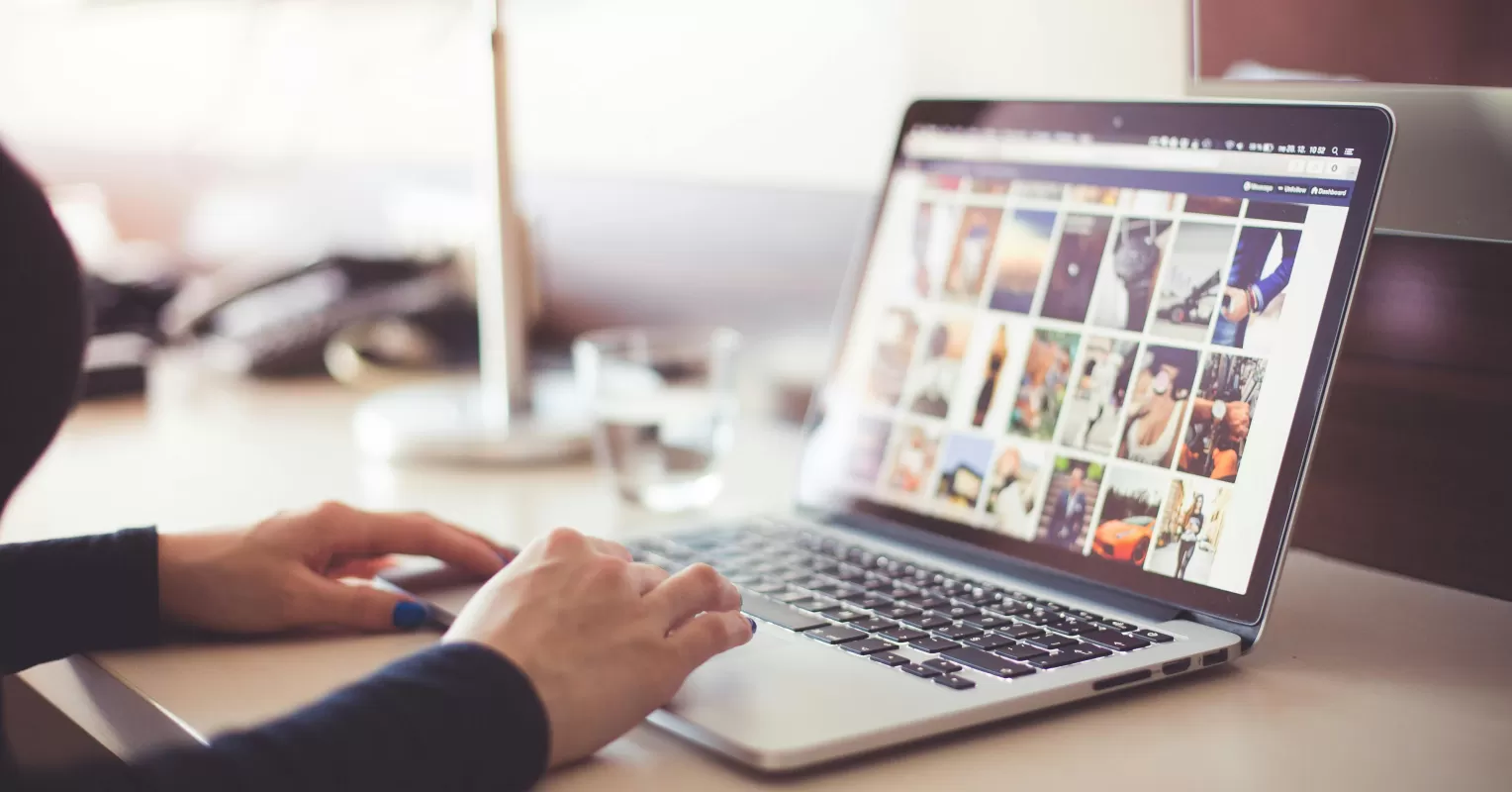 Person feeling discouraged while scrolling through happy relationship posts online