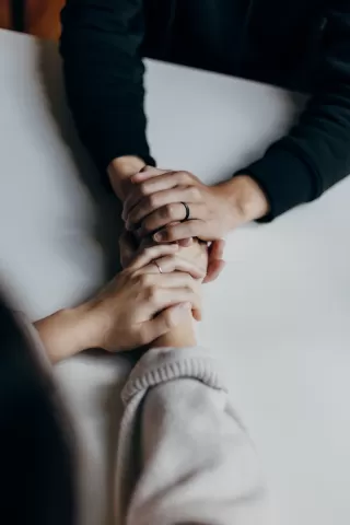 Couple discussing emotions while reflecting on trust after infidelity