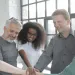 Group of adults engaging in conversation, exploring how to find new friends as an adult