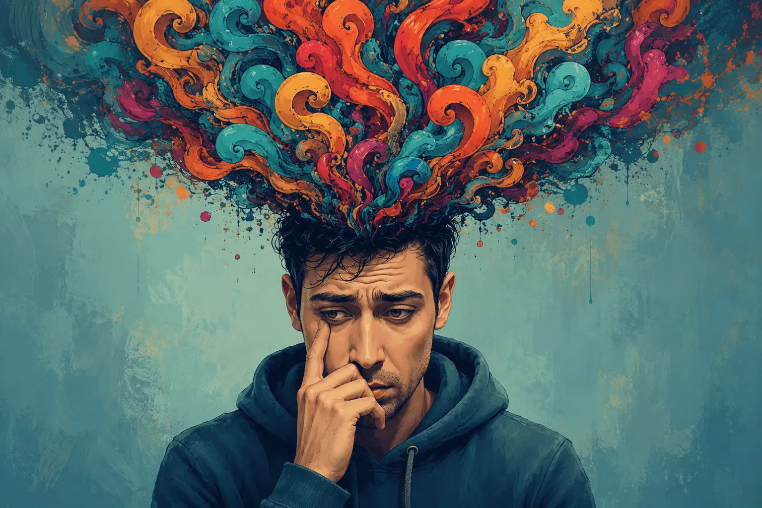 Individual reflecting on personal feelings after experiencing rejection in relationships