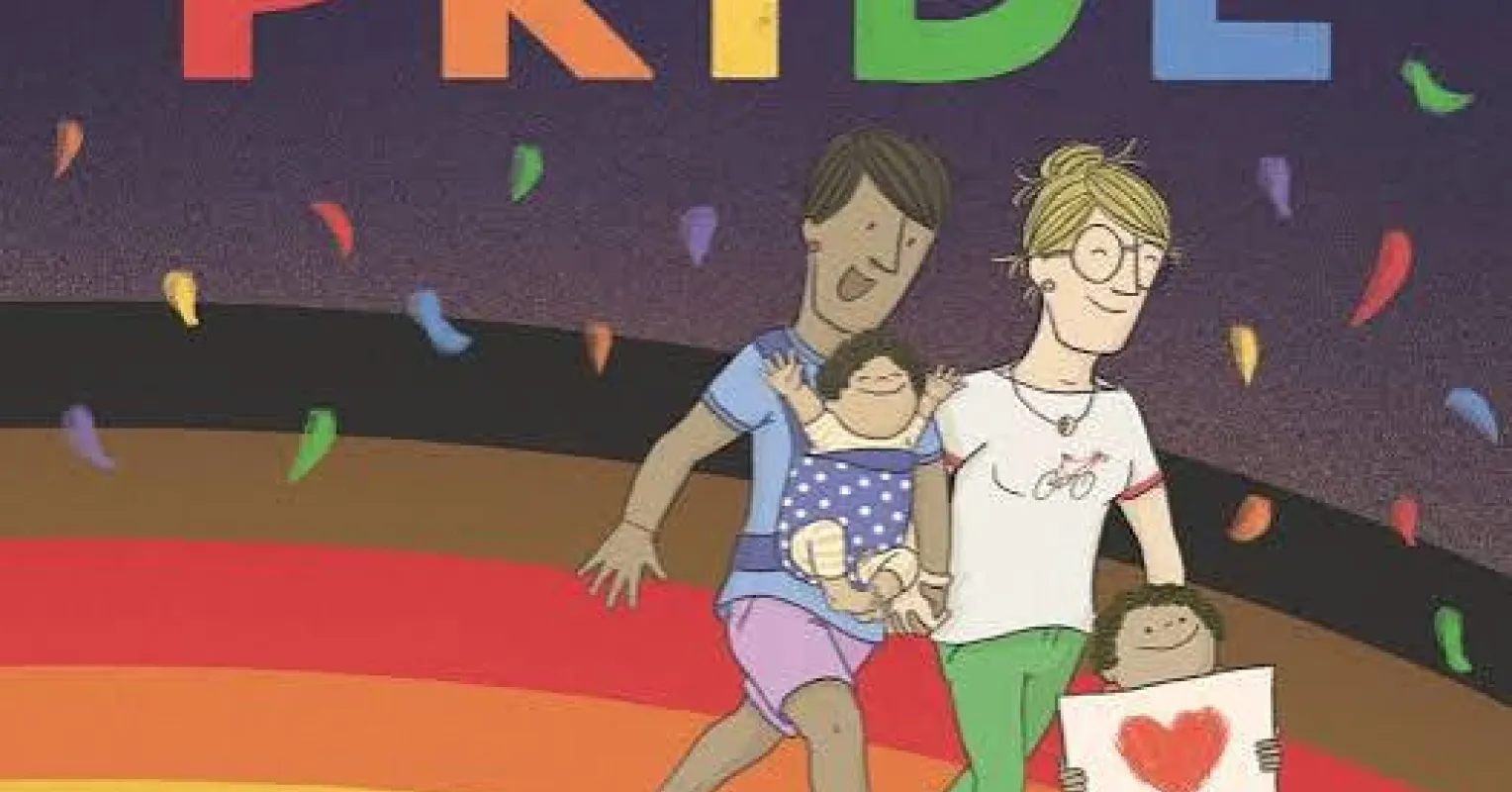 Group of diverse individuals celebrating Pride Month, showcasing unity and acceptance in social dynamics.