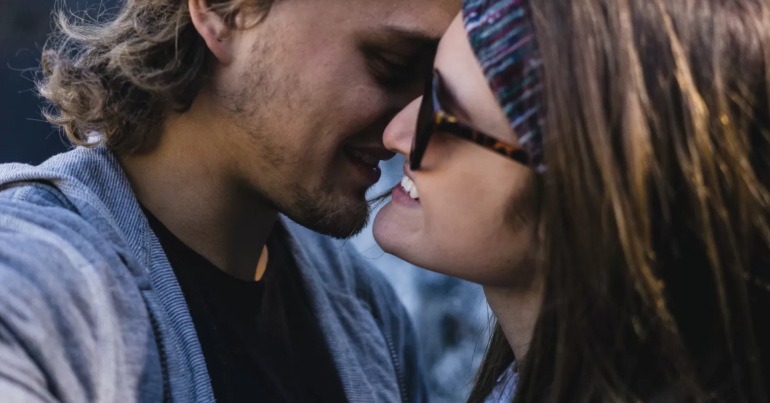 Couple discussing their differences to find common ground in a relationship