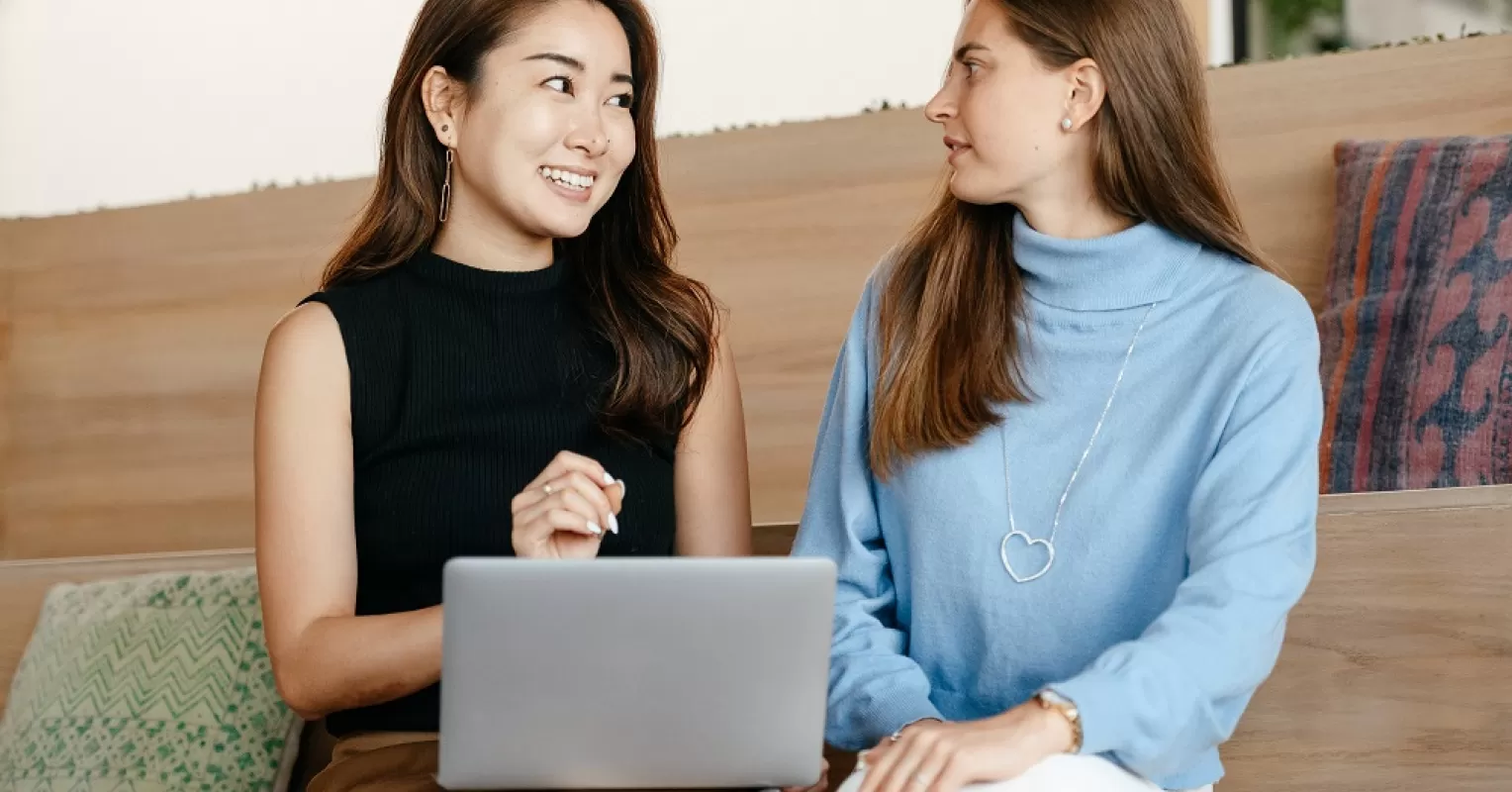 Introvert engaging in a meaningful conversation, enhancing social skills in a dynamic setting