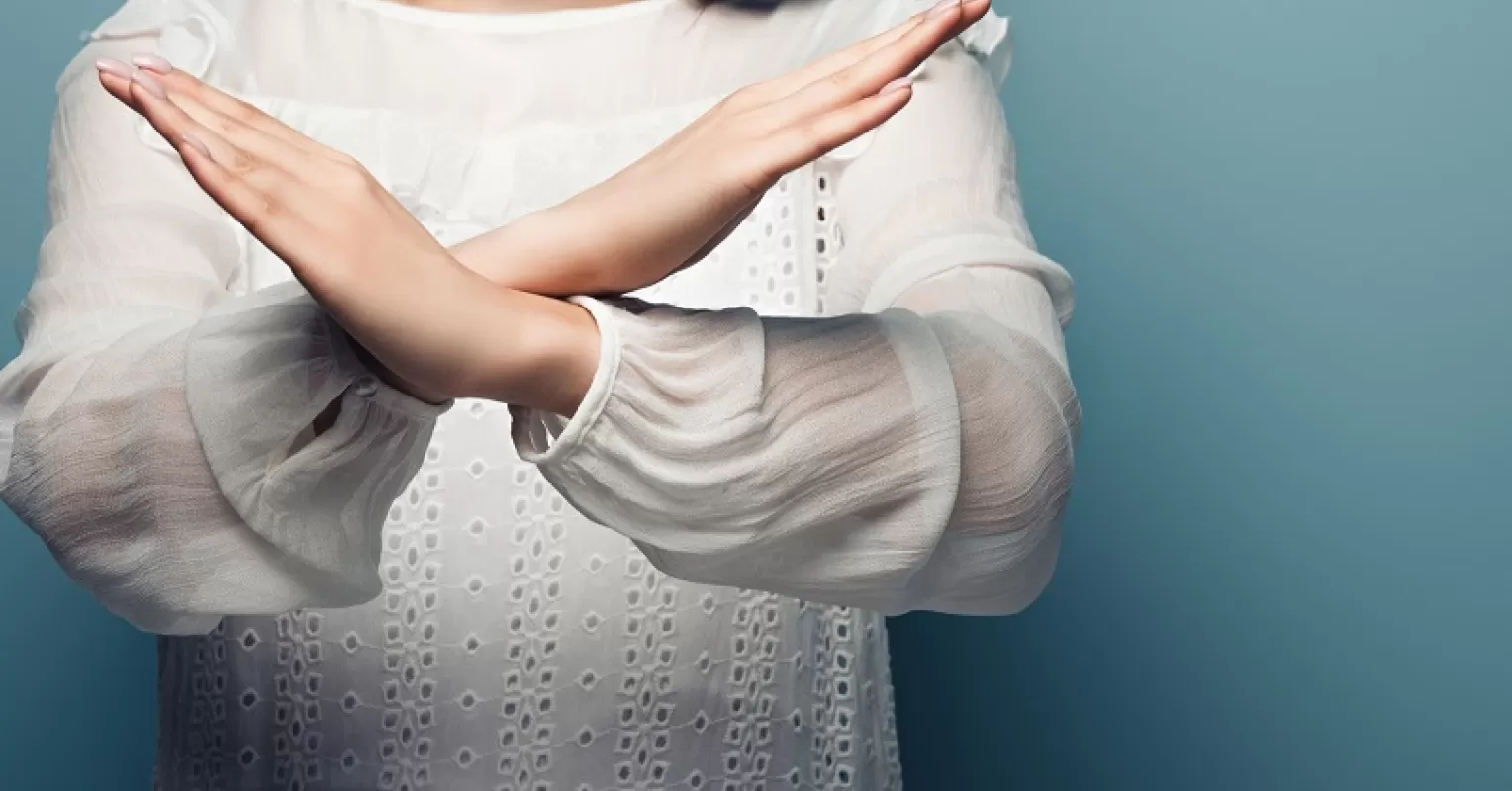 Person reflecting on emotional behavior and meaning connected to someone is uncomfortable