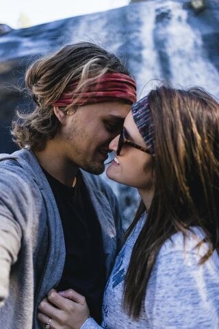 Couple discussing their differences to find common ground in a relationship