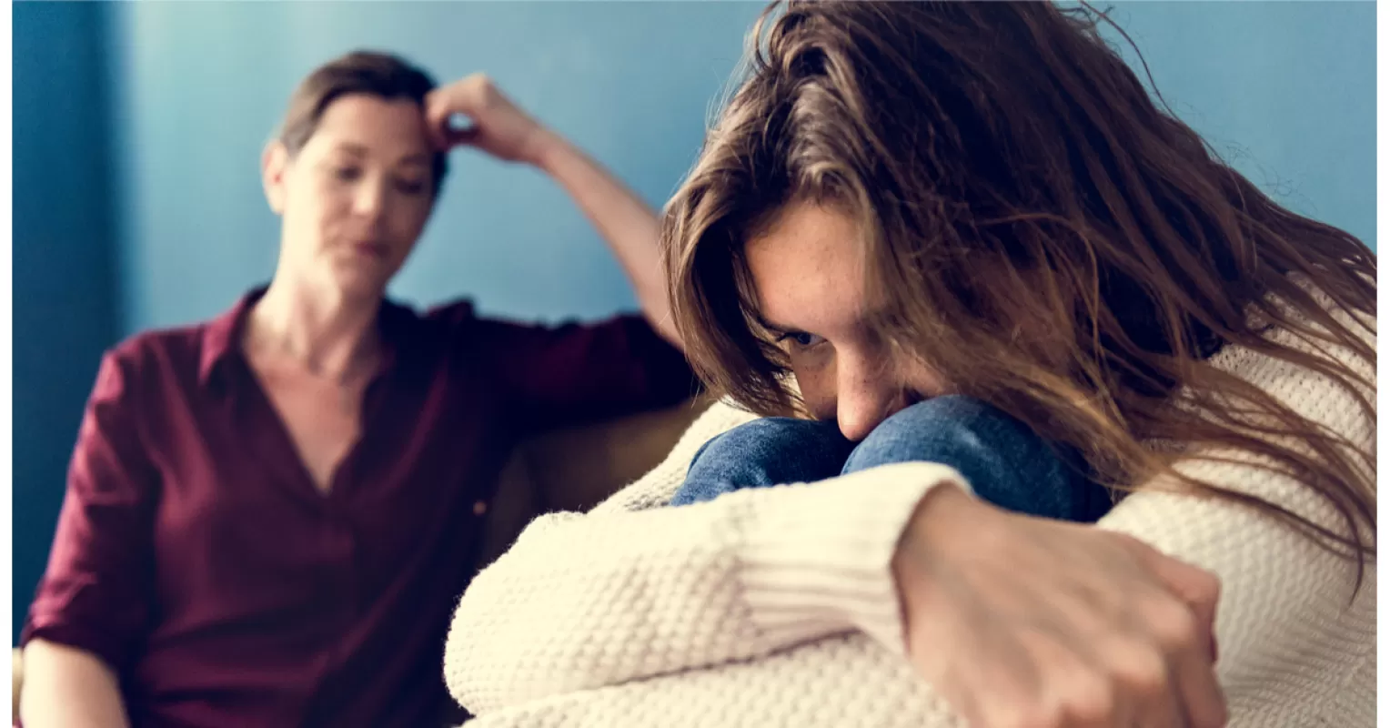 Adult child feeling overwhelmed by subtle signals from a controlling parent