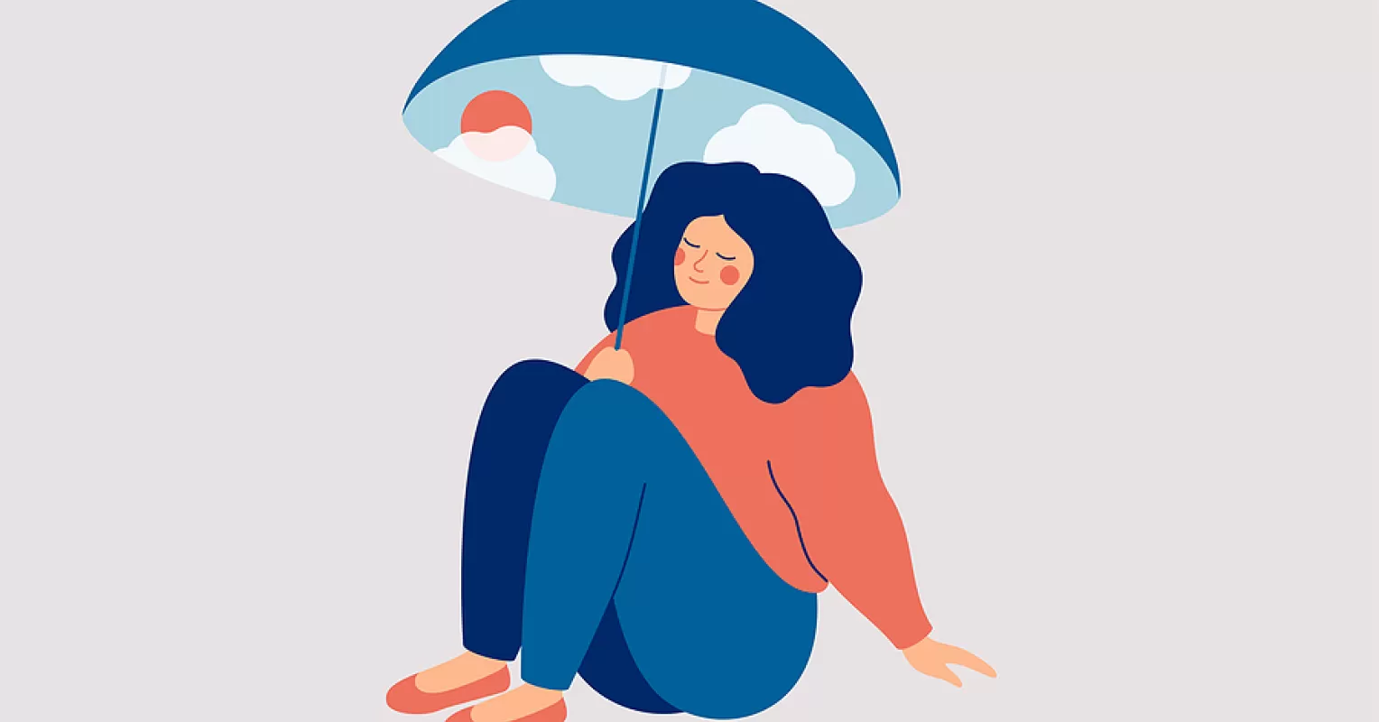Person reflecting on emotional behavior and meaning connected to what does it mean to be emotionally reactive