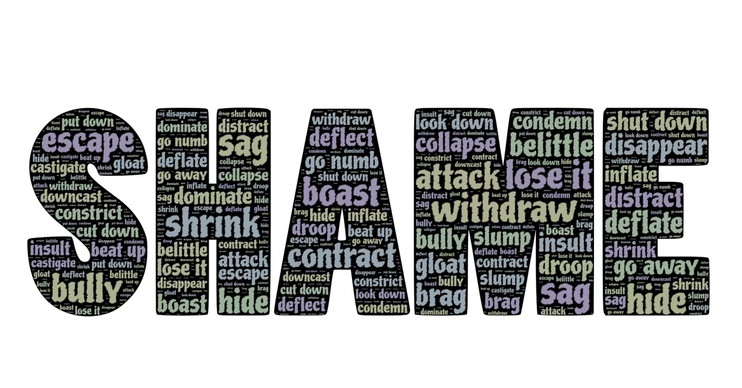 Individual reflecting on feelings of shame and guilt in a relationship context