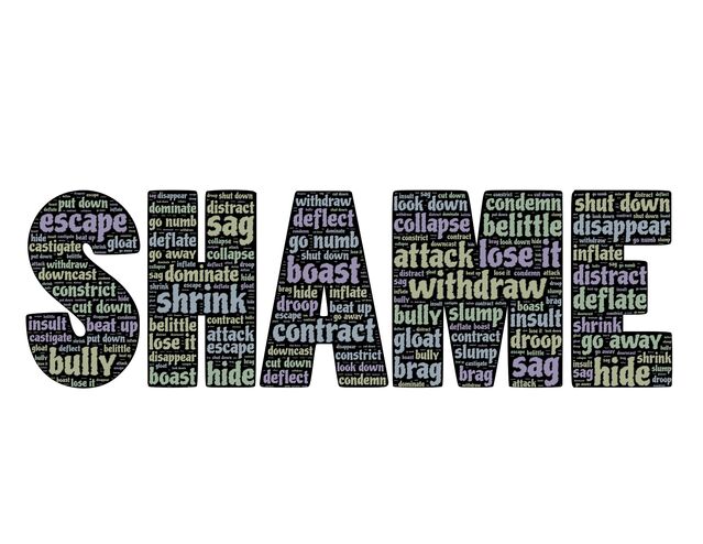 Individual reflecting on feelings of shame and guilt in a relationship context
