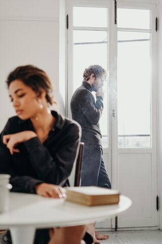 Couple discussing feelings of conditional love and its impact on their relationship
