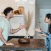 Couple discussing mental health challenges while maintaining emotional connection and support