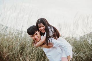 Person reflecting on emotional behavior and meaning connected to couples look alike