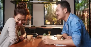 Person reflecting on emotional behavior and meaning connected to people blush when they like someone