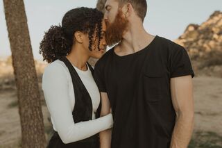 Couple discussing their love languages to improve relationship signals and understanding