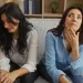 Individual feeling defensive during a conversation about emotional patterns in relationships